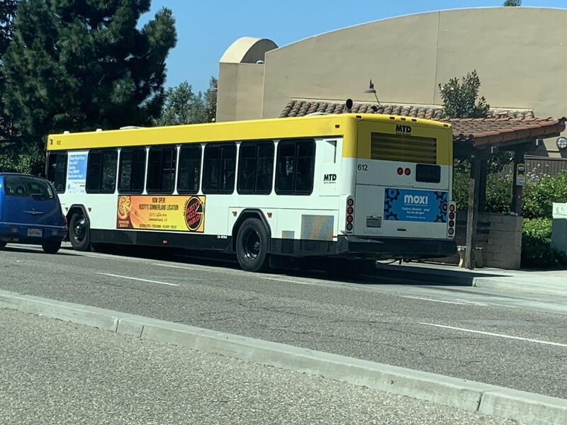 Santa Barbara MTD bus advertising graphics